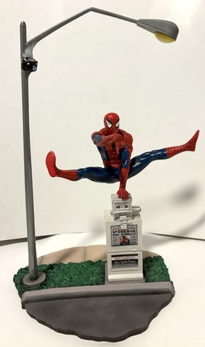 Spider man statue inches - statue,