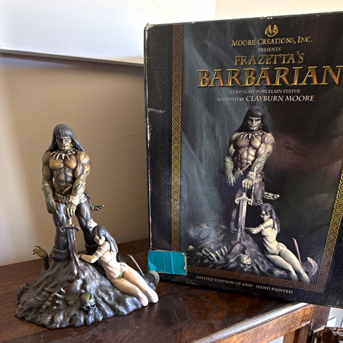 Moore creations frazetta - moore, frazetta's